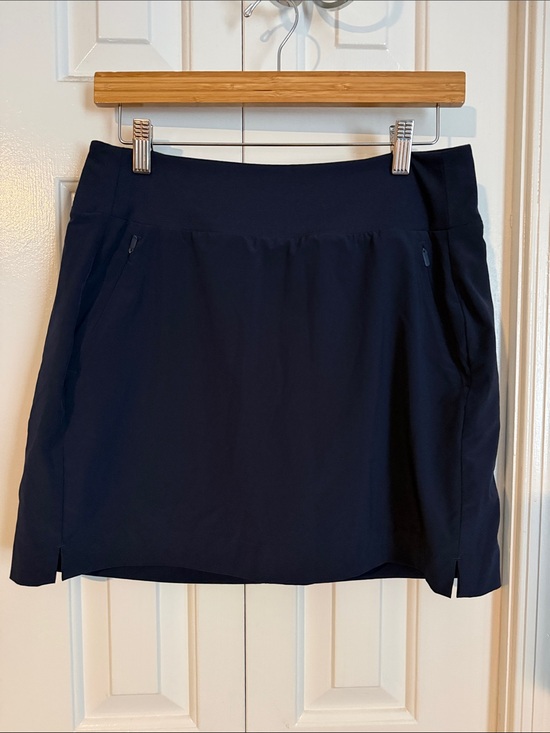 Athleta Dresses & Skirts - Athleta Navy Soho Skort with Built-In Shorts